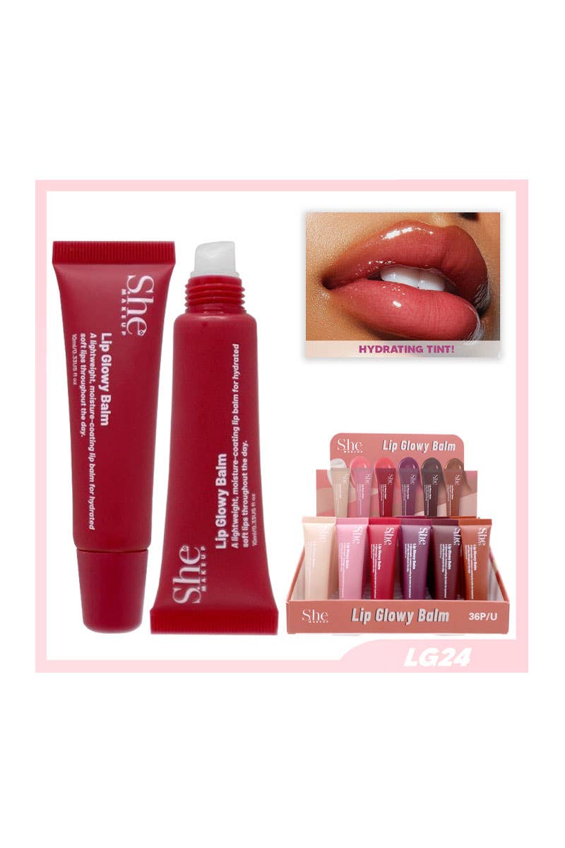 Makeup She LG24 Lip Glowy Balm -