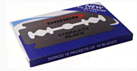 DORCO DOUBLE EDGE RAZOR BLADES 10PC (10PK)
