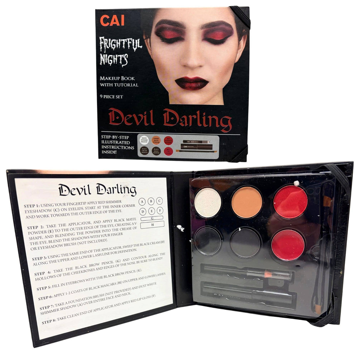 Cai Assorted Halloween Makeup Kits in Countertop Display