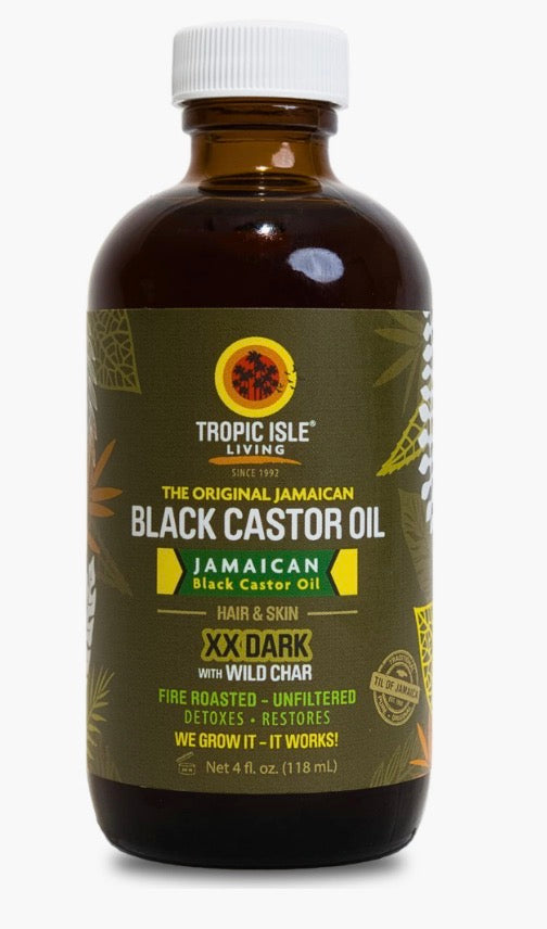 Tropic Isle Jamaican Black Castor Oil XX Dark 4 oz