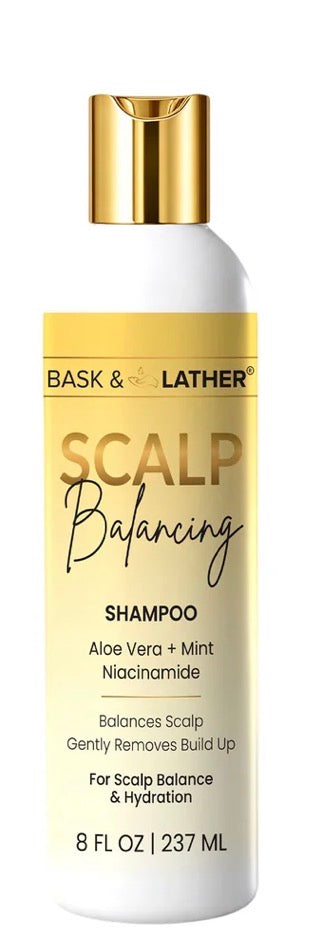 Bask and Lather Scalp Balancing Shampoo