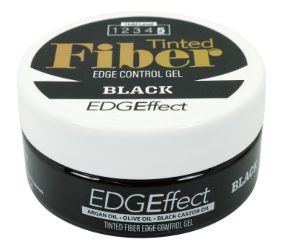 Tinted Fiber Black Edge Control Gel 1oz