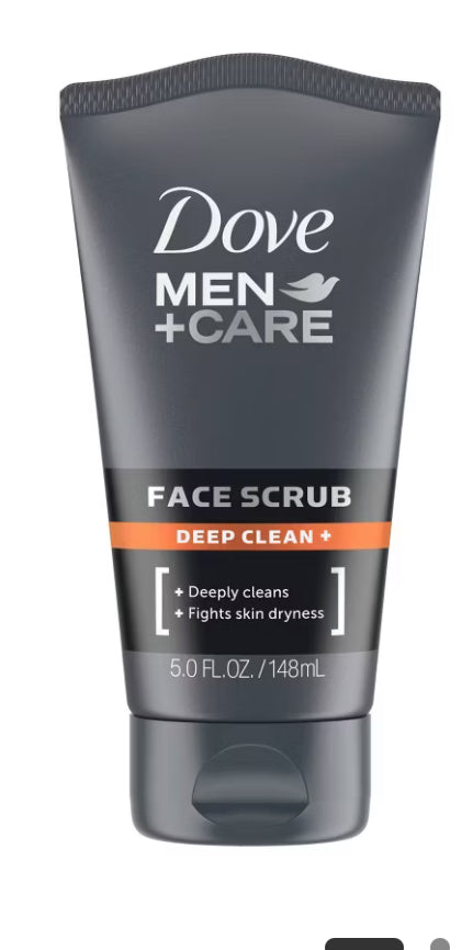 Dove Men+Care Deep Clean + Facial Cleanser Exfoliating Face Wash - 5oz