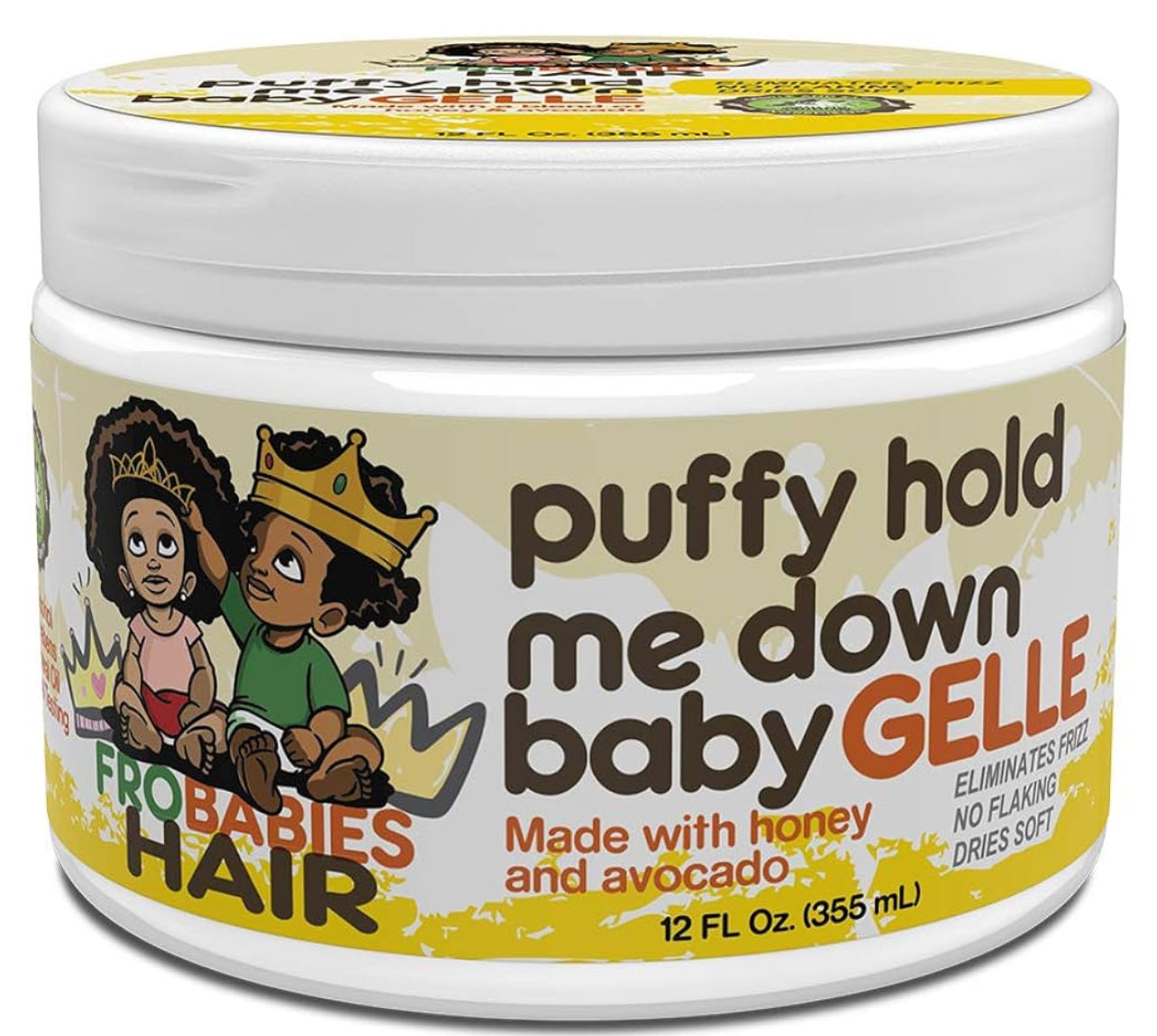 FroBabies Hair Puffy Hold Me Down Baby Gelle 12oz