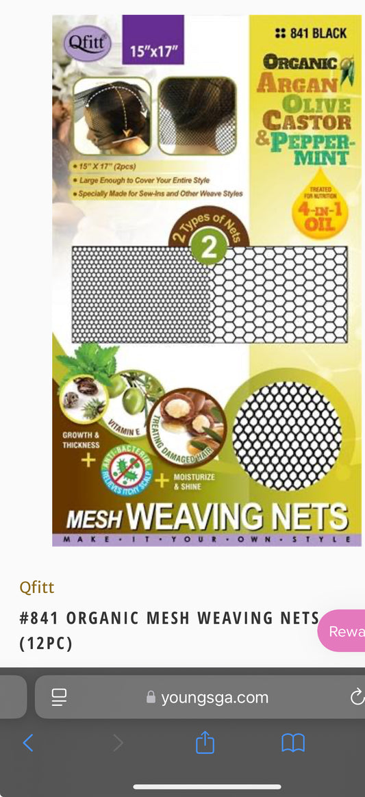 Organic weaving net