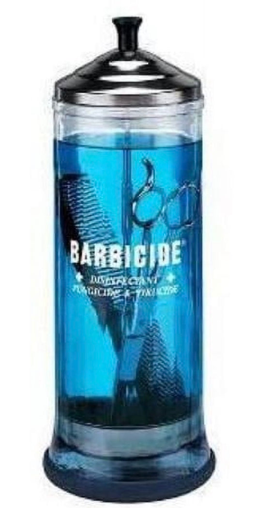 Barbicide Disinfecting Jar – Choose Size | Professional Salon Tool Sanitizer-Large