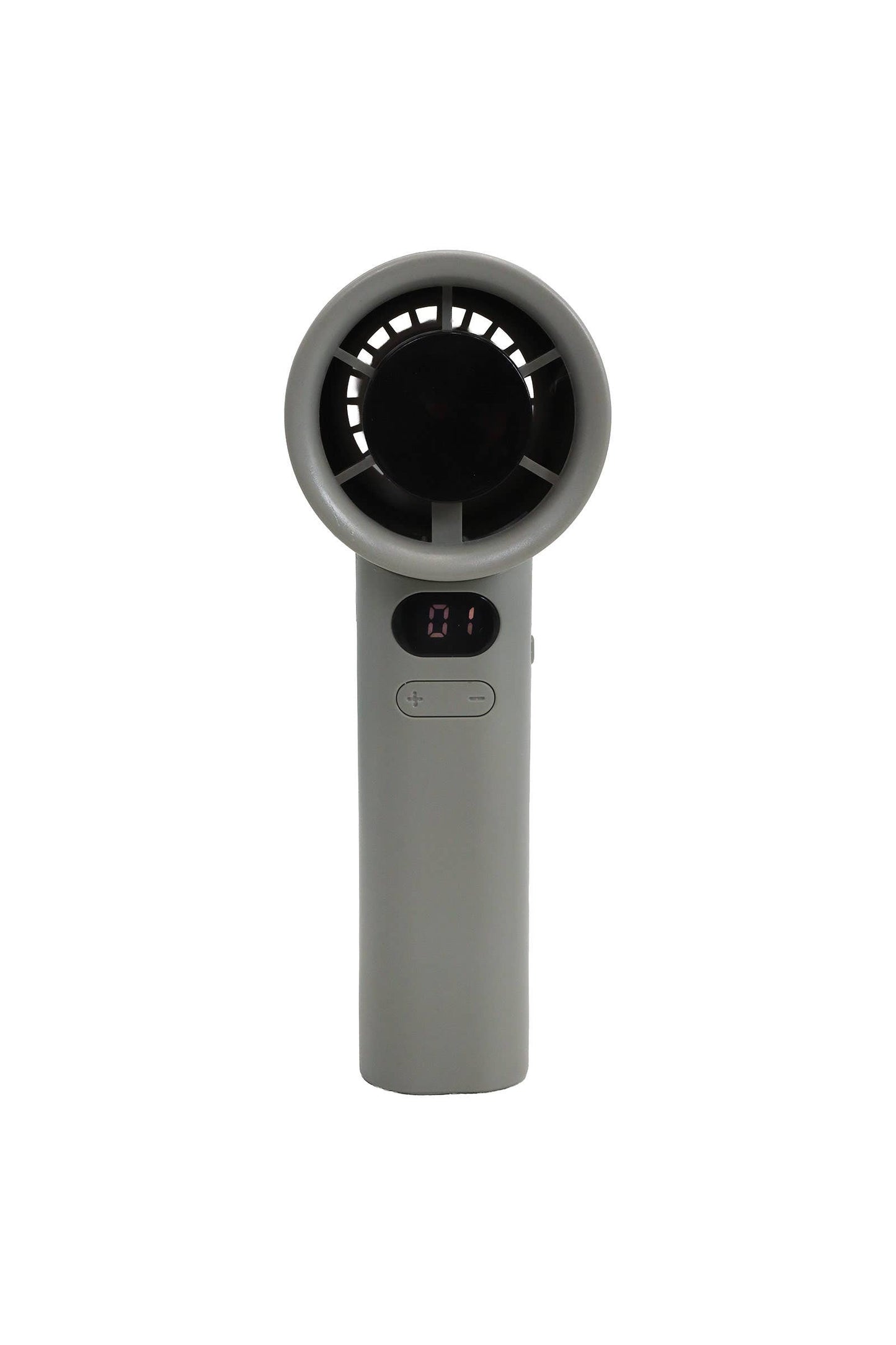 Compact Handheld Tabletop Electric Fan w/ Digital Display
