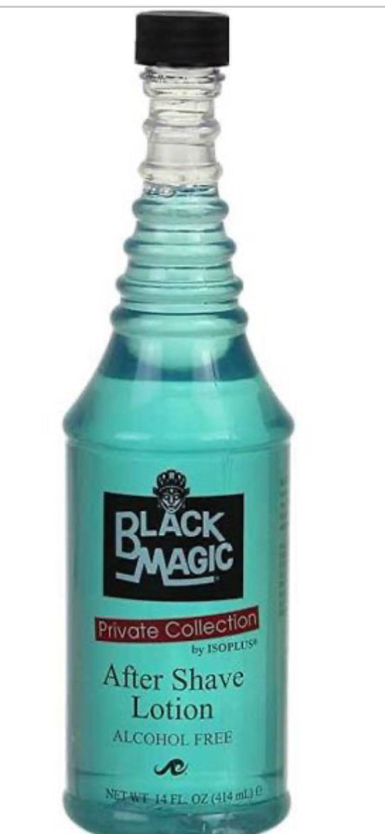 Black magic after shave
