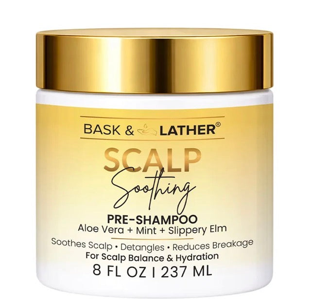 Bask and Lather Scalp Soothing Pre-Shampoo