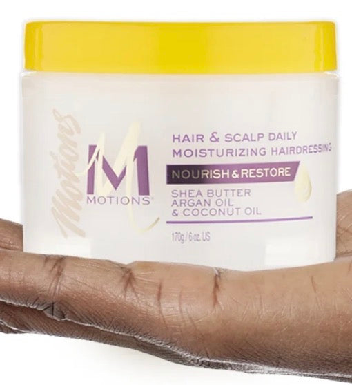 MOTIONS NOURISH RESTORE HAIR SCALP HAIRDRESSING