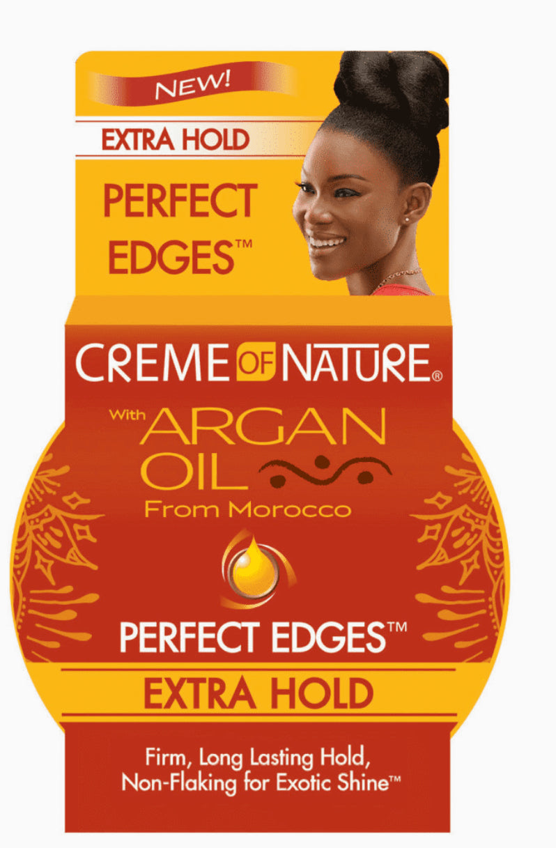 CREME OF NATURE ARGAN OIL PERFECT EDGES EXTRA FIRM HOLD