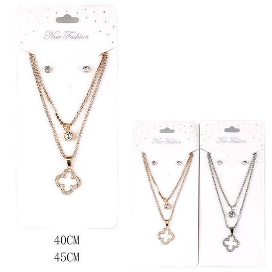 Fashion Necklace Set 2449 (12 units)