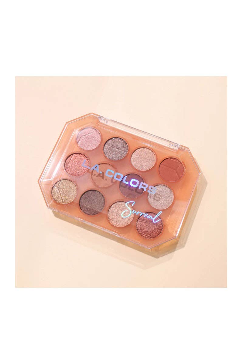 LA Colors CPD525 12 Color Eyeshadow Display Set - 18 pcs