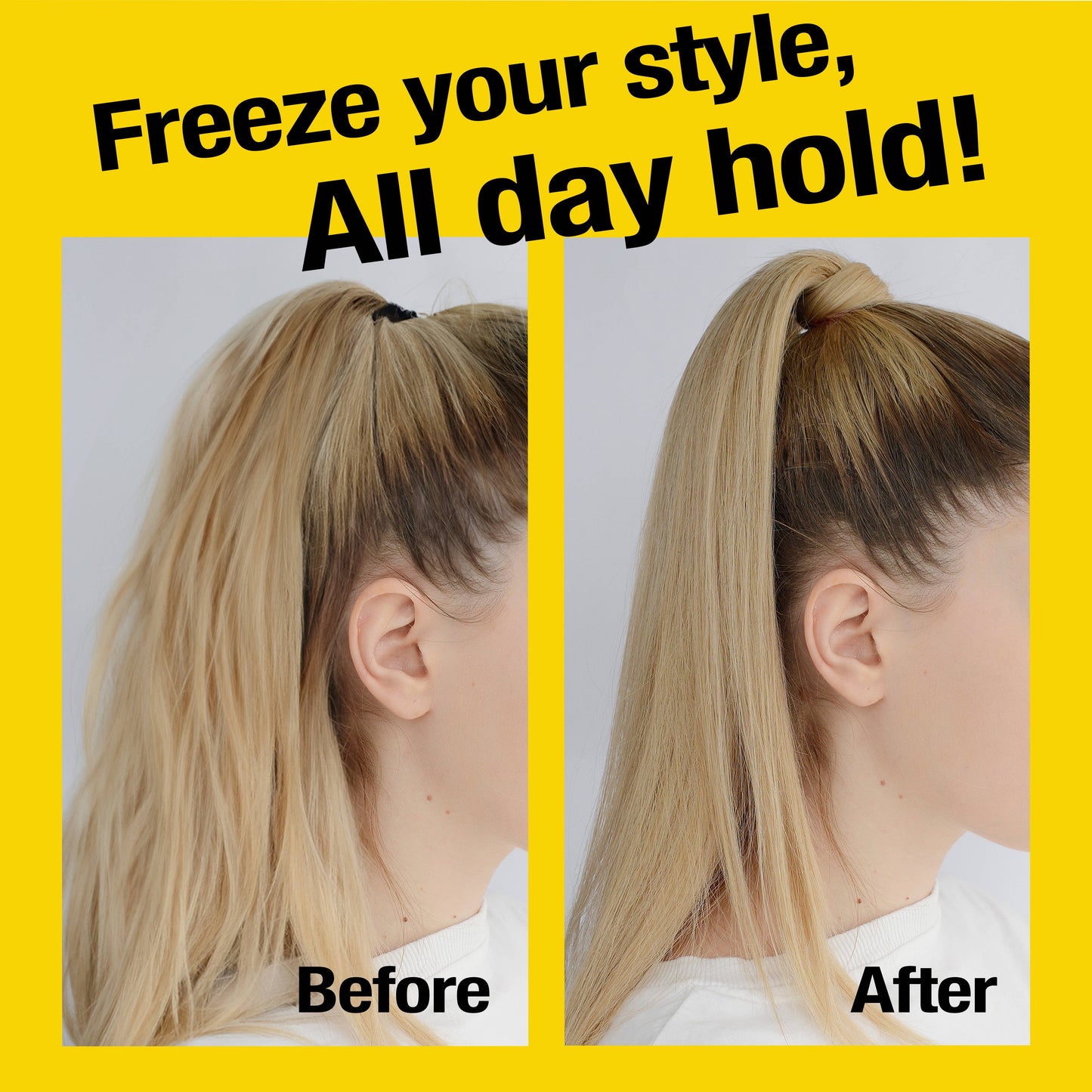 Wonder Ponytail Bond Freeze Spray - Mega Hold 8oz/ 245ml