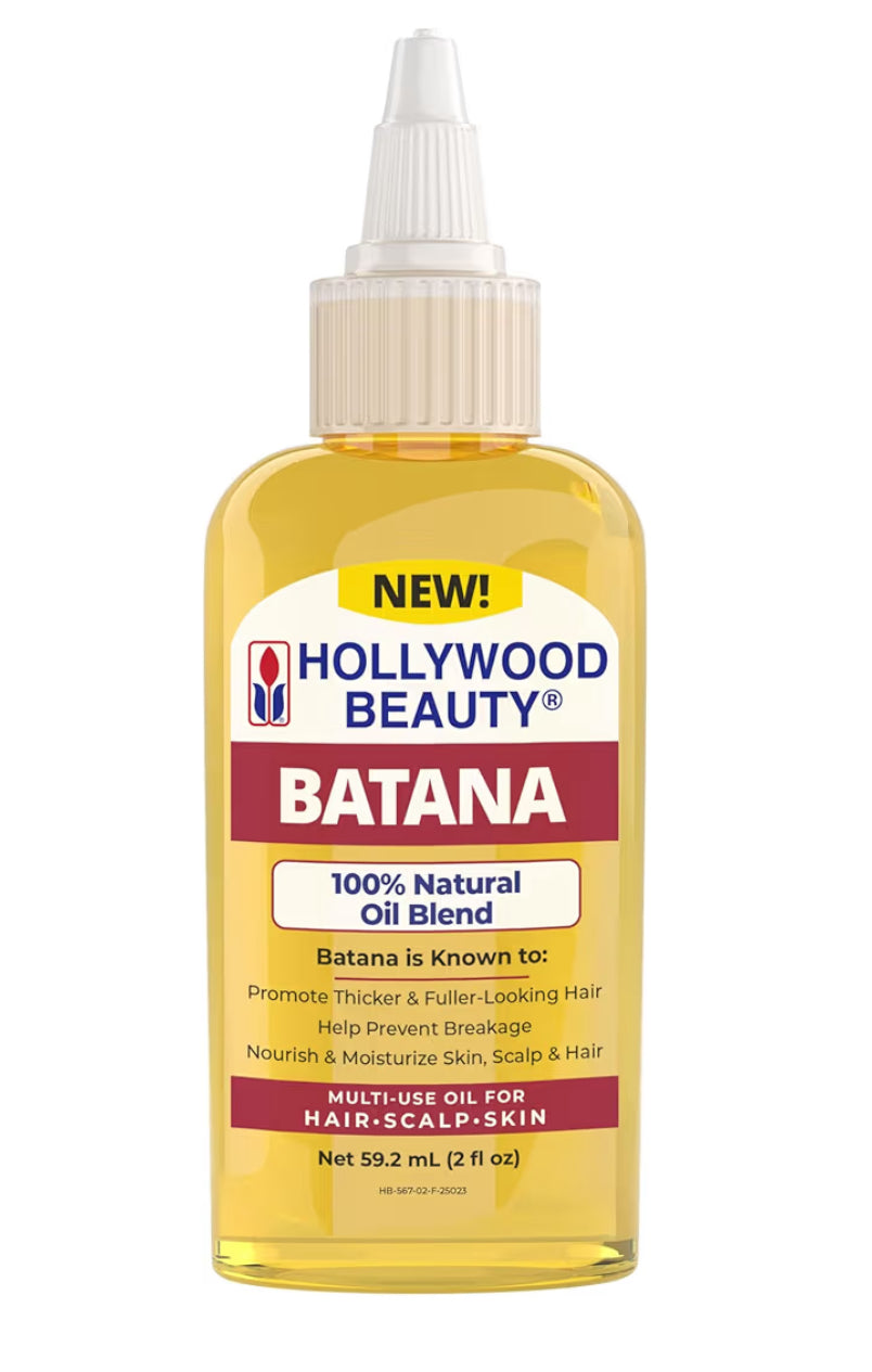 Hollywood Beauty Batana Oil for Hair, Scalp and Skin (2 fl oz)
