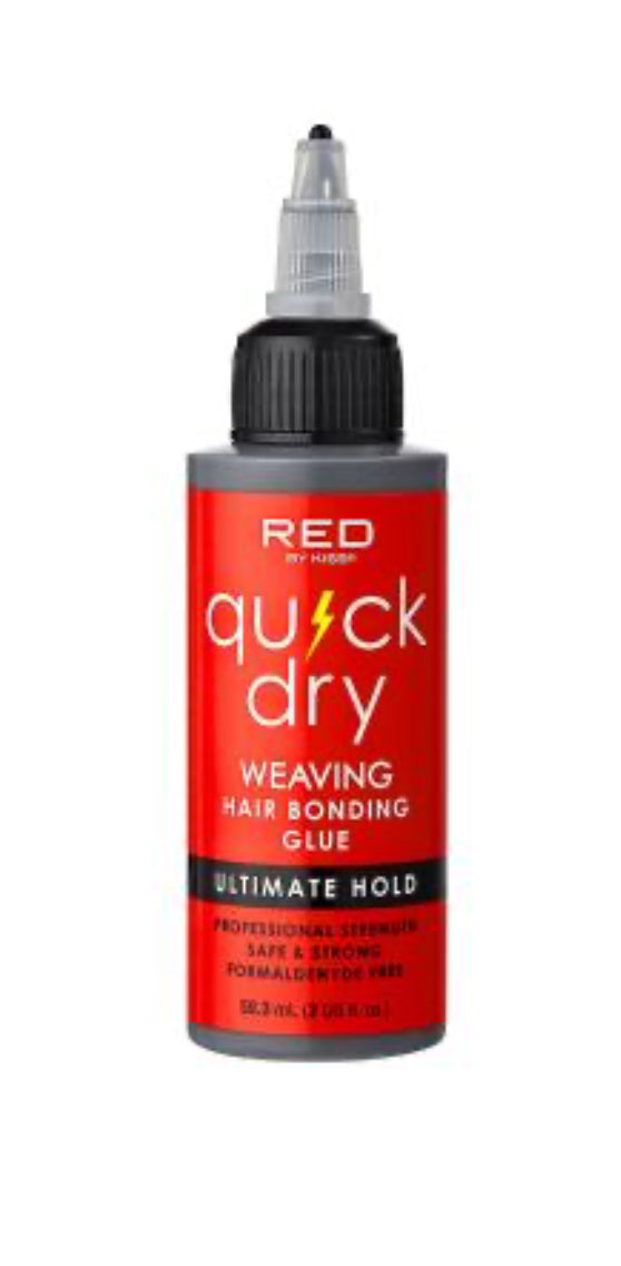 Red by Kiss Quick Dry Weaving Hair Bonding Glue Ultimate Hold