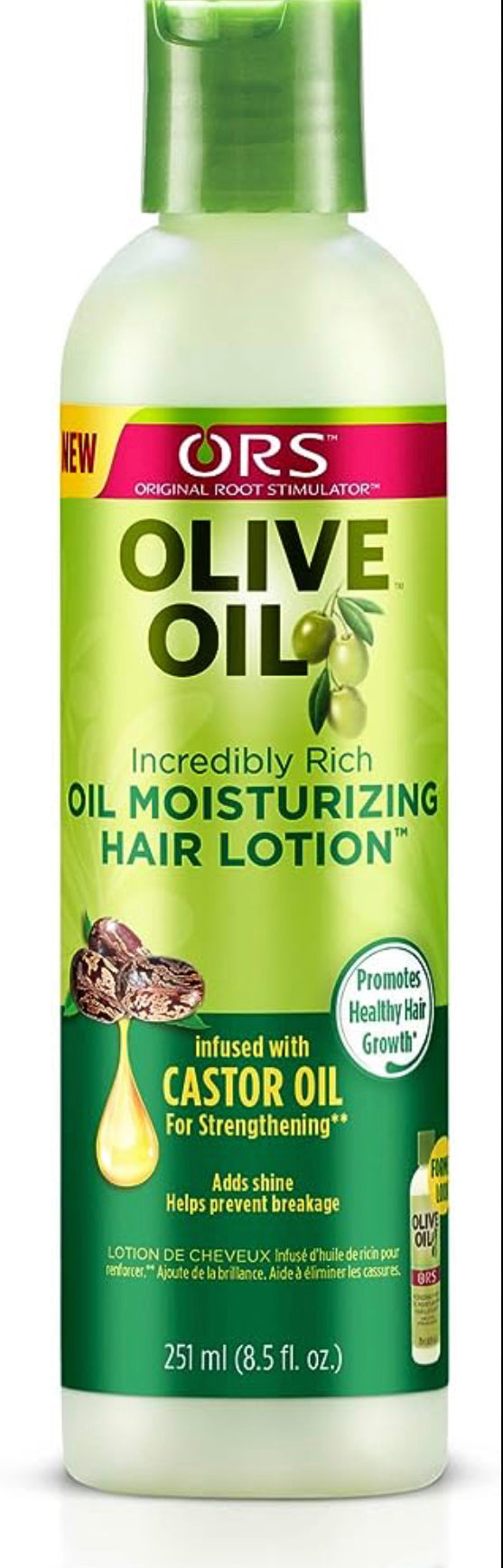Olive oil hair lotion