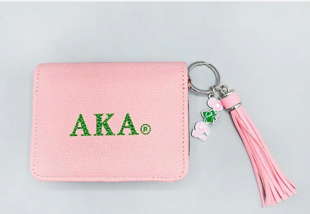 FASHION GREEK LETTER WALLET