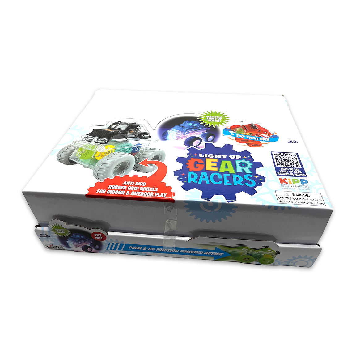 LIGHT UP VEHICLES TOY FRICTION POWER CARS- 12/DISPLAY