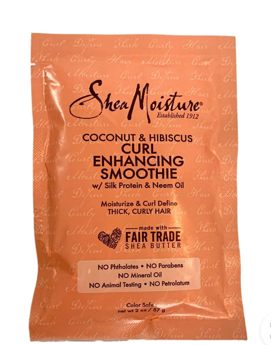 Shea Moisture Coconut Hibiscus Curl Enhance Smoothie, 2 Oz.