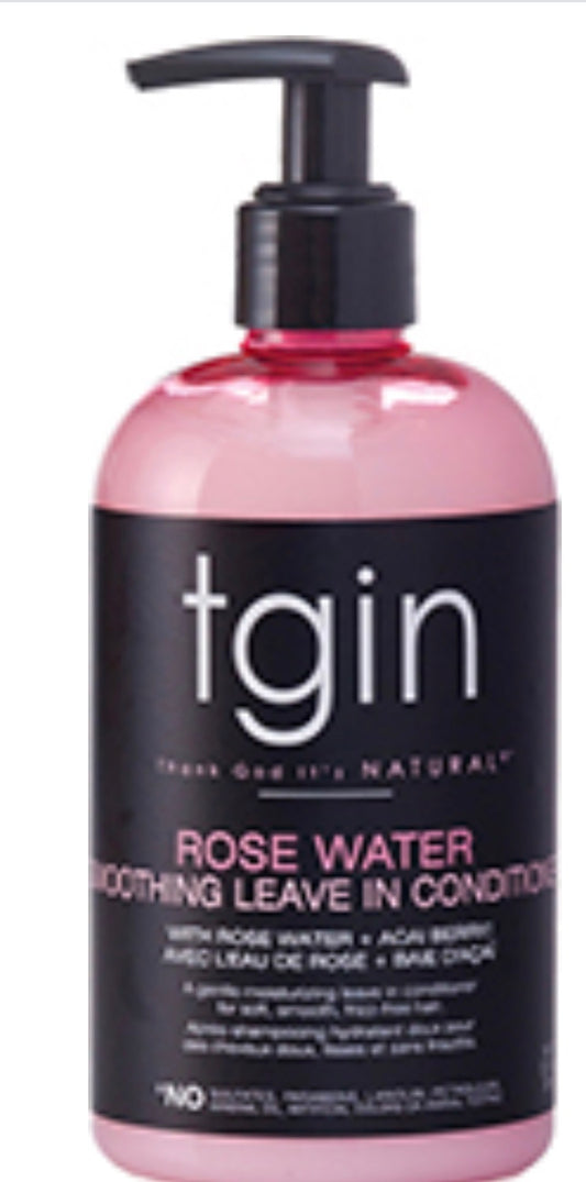 TGIN ROSEWATER SMOOTHING LEAVE IN CONDITIONER
