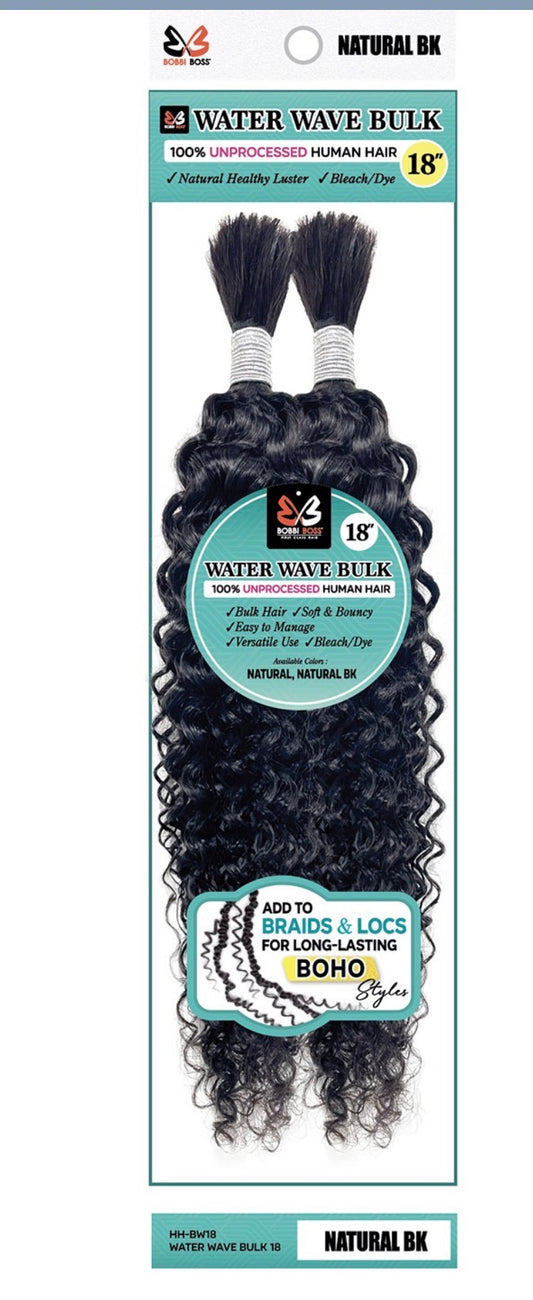 Bobbi Boss Water Wave Bulk 18″