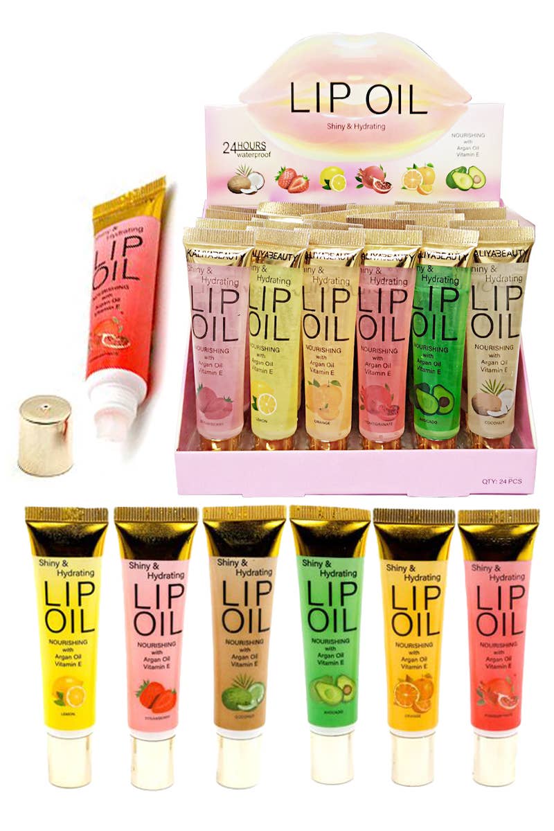 Moisturizing Liquid Oil Lip Gloss Squeeze Tube