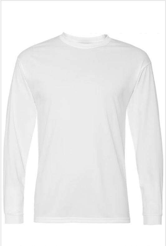 Long sleeve white t shirt