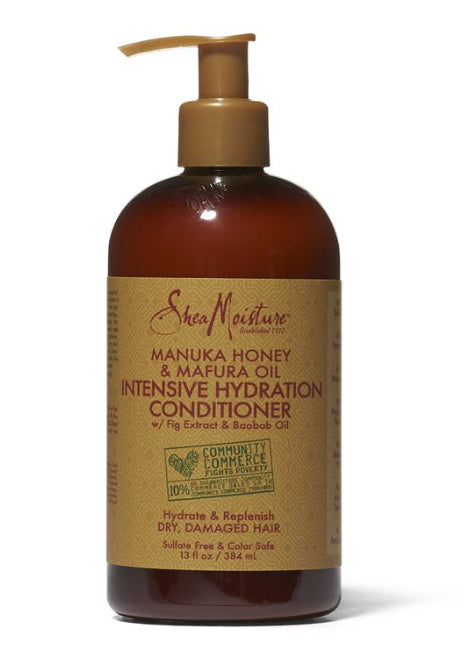 SheaMoisture Intensive Hydration Conditioner Manuka Honey and Mafura Oil, 13.0 fl oz