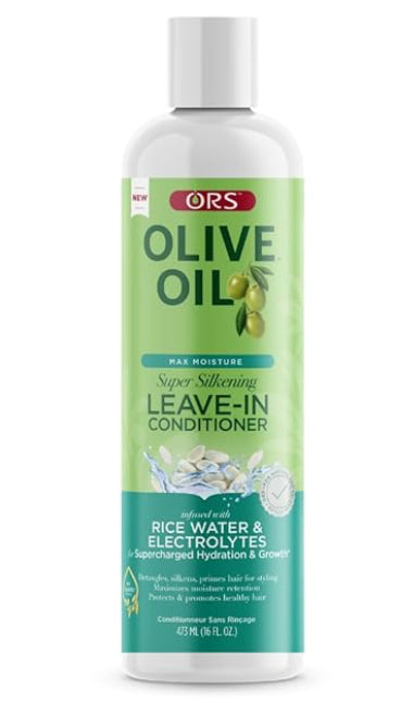 ORS hair Olive Oil Conditioner Leave-In Super Silkening 16 Ounce (473ml)