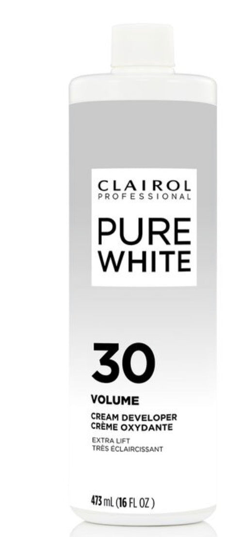 Clairol Pure White 30 Volume Creme Developer 16 Oz