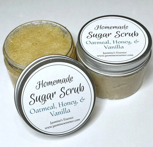 Jasmines Essence sugar scrub