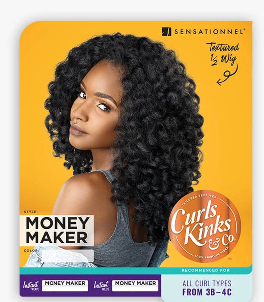 Curls & Kinks Textured 1/2 wig