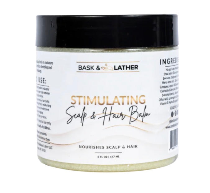 Bask and lather Stimulating Scalp and Hair Balm XL
