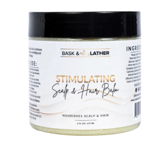 Bask and lather Stimulating Scalp and Hair Balm XL