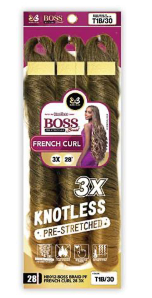 Bobbi boss French curl knotless #27