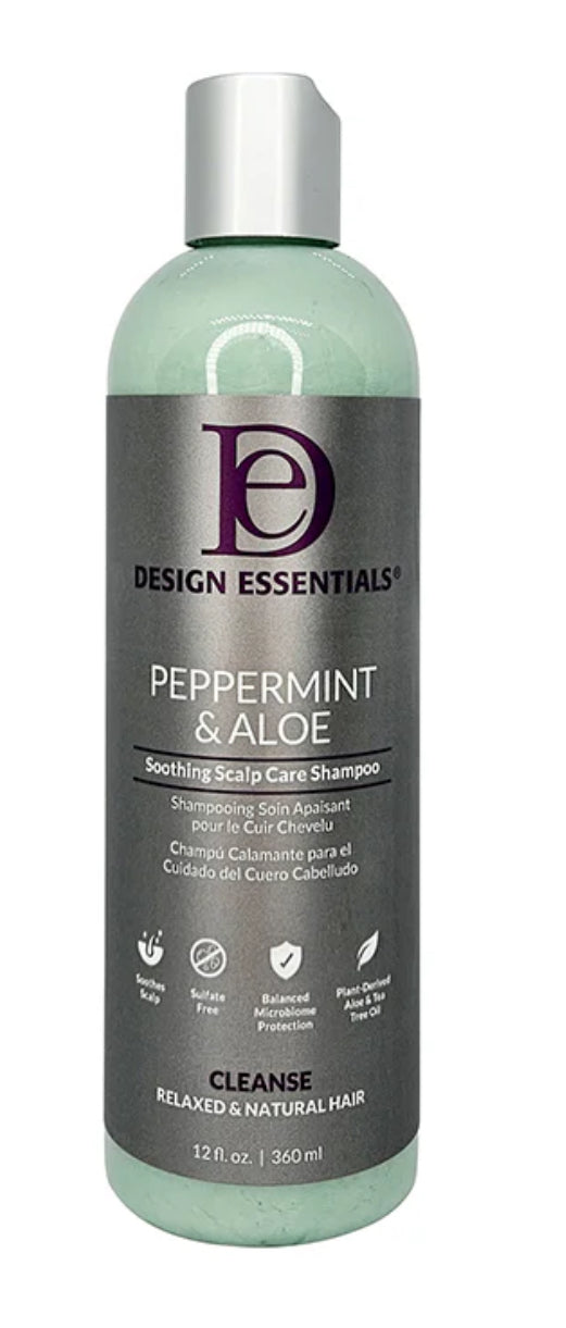 DESIGN PEPPERMINT & ALOE SOOTHING SCALP CARE SHAMPOO