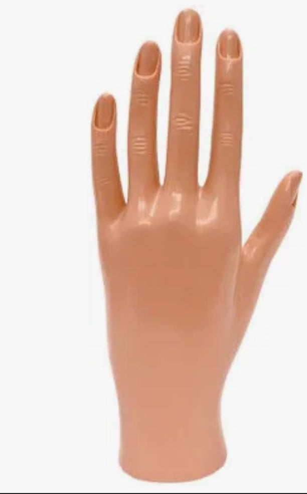 ANNIE HARD RUBBER PLASTIC HAND