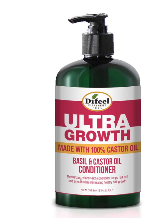 DIFEEL ULTRA GROWTH BASIL & CASTOR OIL PRO GROWTH CONDITIONER 12 OZ.