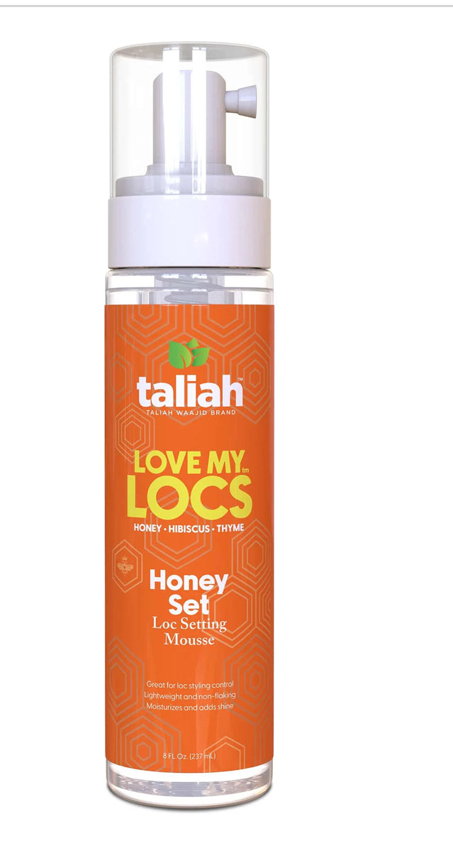 Taliah Waajid Honey Set Loc Setting Mousse 8oz