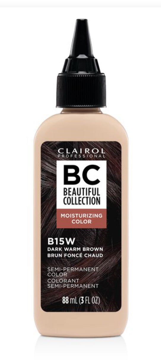 B15W Dark Warm Brown Semi Permanent Moisturizing Hair Color