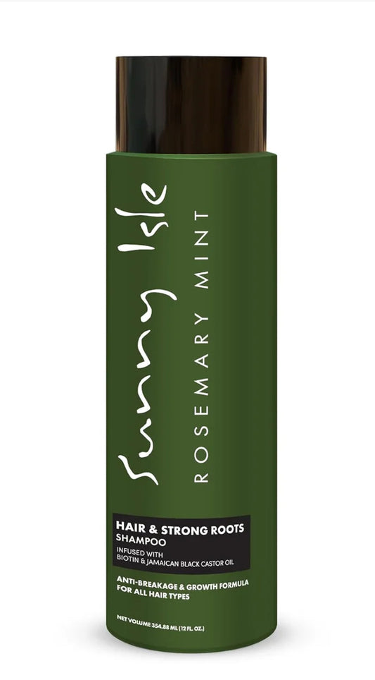 Sunny Isle Rosemary Mint Hair & Strong Roots Shampoo w/ Biotin & Jamaican Black Castor Oil