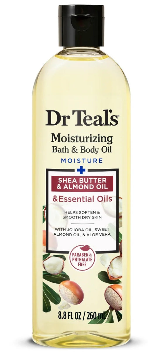 Dr Teal's shea butter & almond oil Lavender Body and Bath Oil, 8.8 fl oz
