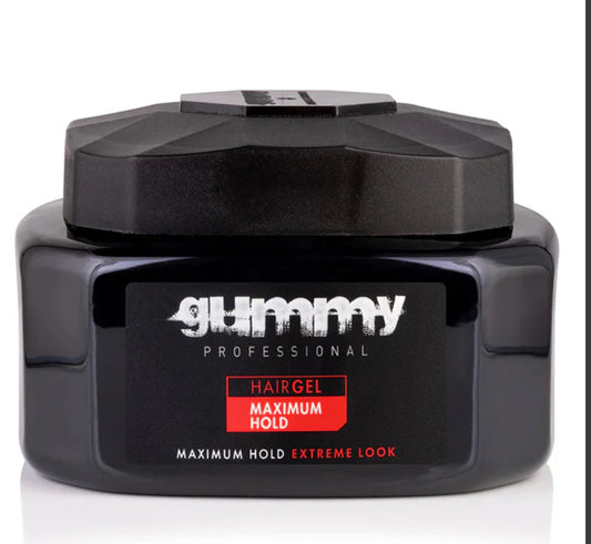 GUMMY HAIR GEL MAXIMUM HOLD - RED 500ML