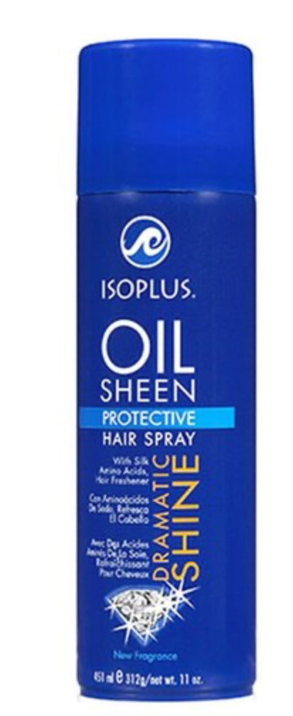 Isoplus Oil Sheen Protective Hair Spray, 7 OZ