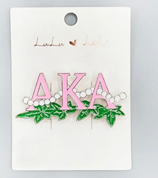 Sorority brooch pin