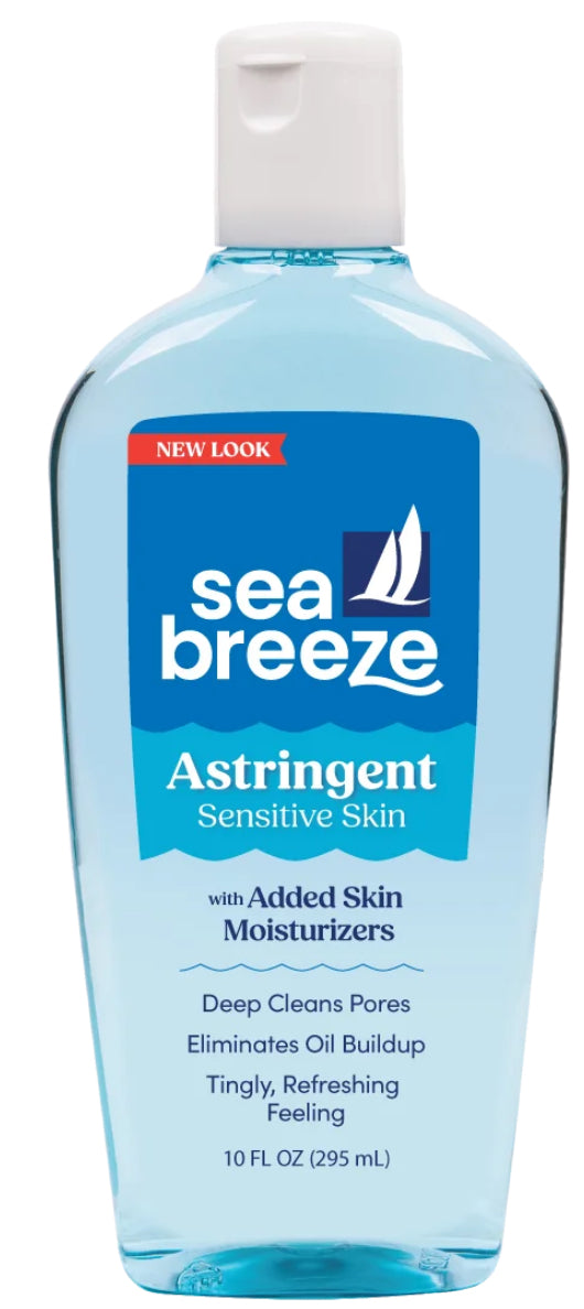 Sea Breeze Classic Clean Original Astringent for Sensitive Skin, 10 fl oz