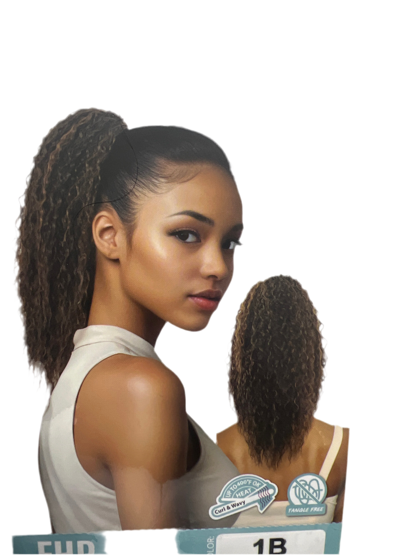 Casa Blanca drawstring ponytail