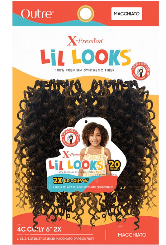 X-Pression – Lil Looks – 4c Coily 6″ 2x
