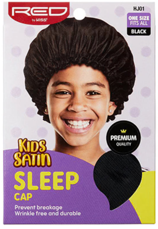 Kids satin bonnet